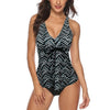 Image of Swimsuit 2020 Two Piece Tankini Swimsuits Women Swimwear Vintage Plus Size Swimwear Women Padded Bathing suit Bikini set XXXL