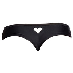Swimsuit Women Bikini Bottoms Bikini Heart Shaped Open Swimwear Thong Bikini Black Cute Swim Trunks Short Ladies Swimwear