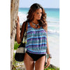 Image of Swimwear 2019 Sexy Swimsuit Women Plus Size Tankini Sets Swim Vintage Beach Wear Bathing Suits Female Bandage Monokini Swim Suit