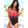 Image of Swimwear 2019 Sexy Swimsuit Women Plus Size Tankini Sets Swim Vintage Beach Wear Bathing Suits Female Bandage Monokini Swim Suit