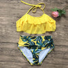 Image of Swimwear Women Bikini 2019 Mujer High Waist Swimsuits Ruffles Bikinis Swimming Suit For Womens Push Up Bathing Suits Biquini