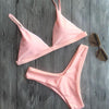 Image of Transparent Bikini Swimwear Women 2019 Bikini Split Swimsuit #YL