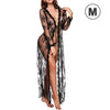 Image of Transparent Ultra-thin Sexy Women Lingerie Temptation Lace Bathrobe Large Size Pajamas Erotique Adult Sex Shop Hot Girl Indoor