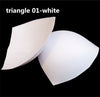 Image of Triangle Swimwear Bra Cups 10pcs=5pair Woman Genie Bra Ahh Bra Accessories Replacement Swimsuit Padding Inserts Foam Bra Pads