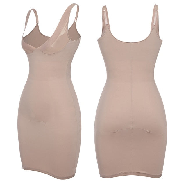 Underdress Body Shaper Control Slips Butt lifter Wait Trainer Slimming Underwear Corset Dress Sexy Shaperwear Modeling Strap