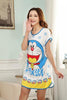 Image of Wholesale 20 Style Free Shipping Summer Women Cartoon Sleepwear Leisure Short Sleeve Nightgowns Printing clothes Nightdress S6