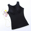 Image of Winter Autumn Warm Thermal Underwear Tops Female Deep V Neck Thicken Warm Tank Tops Women's Camisoles & Tanks