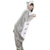 Image of Women Animal Pajamas Flannel Sleep Lounge Adults Sleepwear Cute Unicorn Lemur Tiger Stitch Cartoon Onesies Pyjama Sets