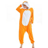 Image of Women Animal Pajamas Flannel Sleep Lounge Adults Sleepwear Cute Unicorn Lemur Tiger Stitch Cartoon Onesies Pyjama Sets
