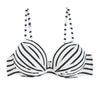 Image of Women Bikini Top Ruched Print Sexy Swimsuit Tops Underwire Micro Bikini Adjustable Straps Women Push Up Girls Swimwear T602