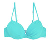 Image of Women Bikini Top Ruched Print Sexy Swimsuit Tops Underwire Micro Bikini Adjustable Straps Women Push Up Girls Swimwear T602