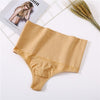 Image of Women High Waist Shaper Sexy Thong Autumn Breathable Body Shapers Slimming Underpants Tummy Underwear Soft Shaping Panties M-2XL