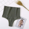 Image of Women High Waist Shaper Sexy Thong Autumn Breathable Body Shapers Slimming Underpants Tummy Underwear Soft Shaping Panties M-2XL