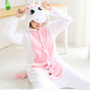 Image of Women Kigurumi Unicorn Pajamas Sets Flannel Cute Animal Pajamas kits Women Winter unicornio Nightie Pyjamas Sleepwear Homewear