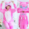 Image of Women Kigurumi Unicorn Pajamas Sets Flannel Cute Animal Pajamas kits Women Winter unicornio Nightie Pyjamas Sleepwear Homewear