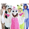 Image of Women Kigurumi Unicorn Pajamas Sets Flannel Cute Animal Pajamas kits Women Winter unicornio Nightie Pyjamas Sleepwear Homewear