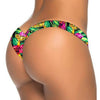 Image of Women Print Bikini Brazilian Bottom Thong Bathing Beach Swimsuit Swimwear Summer beach comfortable sexy thong 2020 new #YL10
