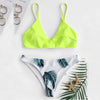 Image of Women Print Push-Up Padded Bra Beach Bikini Set Swimsuit Beachwear Bikini Brazilian Swimwear Trajes De Bano b530