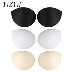 Women Removable Push Up Sponge Foam Bra Inserts Pads Replacement  for Swimwear Sports Bikini Foam Nursing Bra Inserts Pads