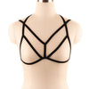 Image of Women Sexy Harness Bra Open Cup Chain Bra Ultra Boost Bondage Restraints Lingerie Sexy Lace harness bra top strappy wire cage