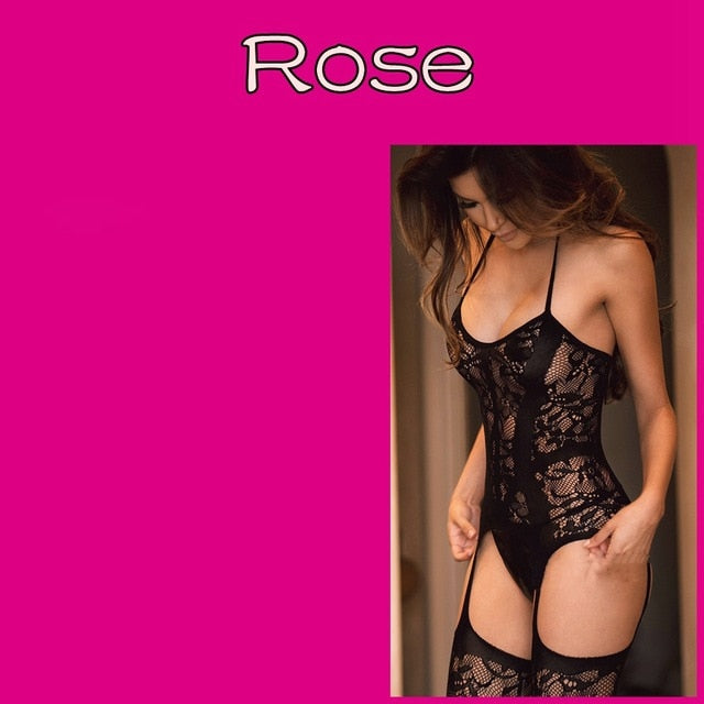 Women Sexy Lingerie Plus Size Hot Erotic Underwear Babydoll Fishnet Sleepwear Sex Costumes Lenceria Erotica Mujer Sexi