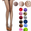 Image of Women pantyhose Multicolor fishnet stockings,colored small middle big mesh fishnet tights anti-hook nylon stockings visnet panty