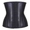 Image of Women's 25 Steel Boned Latex Waist Train Corset Underbust Corsets and Bustiers Body Shaper PlusSize 5XL Harness Bustier Corselet