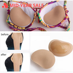 Women's Lift Cup Breast Pads Push Up Pads Bikini Swimsuit Swimwear Accessories Silicone Bra Pad Nipple Cover Stickers Patch