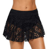 Image of Women's Swimwear bottoms Lace Crochet Skirted Bikini Bottom Swimsuit Sexy Fashion Short Skort Swim Skirt 2019 New #Y1