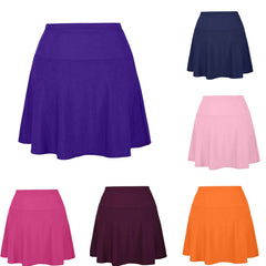 Women's swim skirt High Waisted bikini Bottom Athletic Swimsuits Tankini Skirt With Panty brazilian swimwear bottoms swim wear