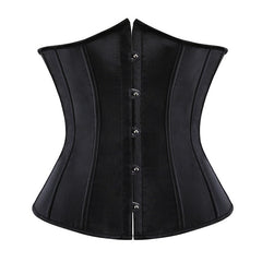 corset underbust plus size sexy bodyshaper costumes bustiers corsets cincher ladies burlesque corselet red black blue pink brown