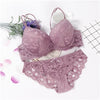 Image of lingerie pink sujetador transparente panties and bra set underwear set women japanese fashion conjunto