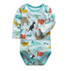 Image of newborn bodysuit baby babies bebes clothes long sleeve cotton printing infant clothing 1pcs 0-24 Months