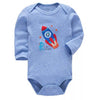 Image of newborn bodysuit baby babies bebes clothes long sleeve cotton printing infant clothing 1pcs 0-24 Months