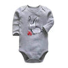 Image of newborn bodysuit baby babies bebes clothes long sleeve cotton printing infant clothing 1pcs 0-24 Months