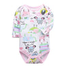 Image of newborn bodysuit baby babies bebes clothes long sleeve cotton printing infant clothing 1pcs 0-24 Months