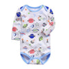 Image of newborn bodysuit baby babies bebes clothes long sleeve cotton printing infant clothing 1pcs 0-24 Months