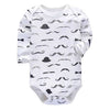 Image of newborn bodysuit baby babies bebes clothes long sleeve cotton printing infant clothing 1pcs 0-24 Months