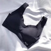 Image of seamless fitness candy women underwear cooling gathers shock-proof thin pad push up bra female intimate modis bralette lingerie