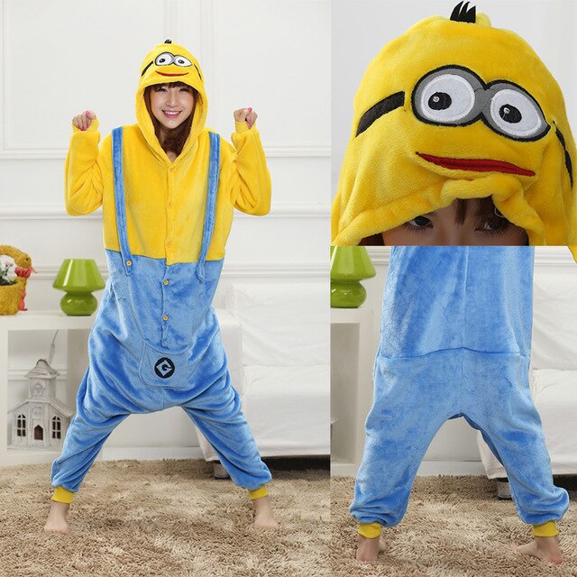 winter flannel кигуруми women men onesies cute cartoon animal stitch unicornio Pajamas Sets Unisex Pyjama Pijama sleepwear