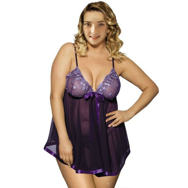 women exotic apparel Lingerie Sexy Hot Erotic Costumes Underwear Babydoll Sexy Lingerie Porno Plus Size Sex Dress Pajamas S-6XL