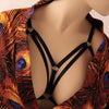 Image of women sexy lingerie plus size bust bandage bundled open bra hollow out sexy bra erotic underwear porn costumes#P40